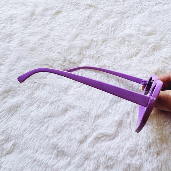 Pixie Purple Girl Heart-shape Sunglasses - Picture 5 of 11